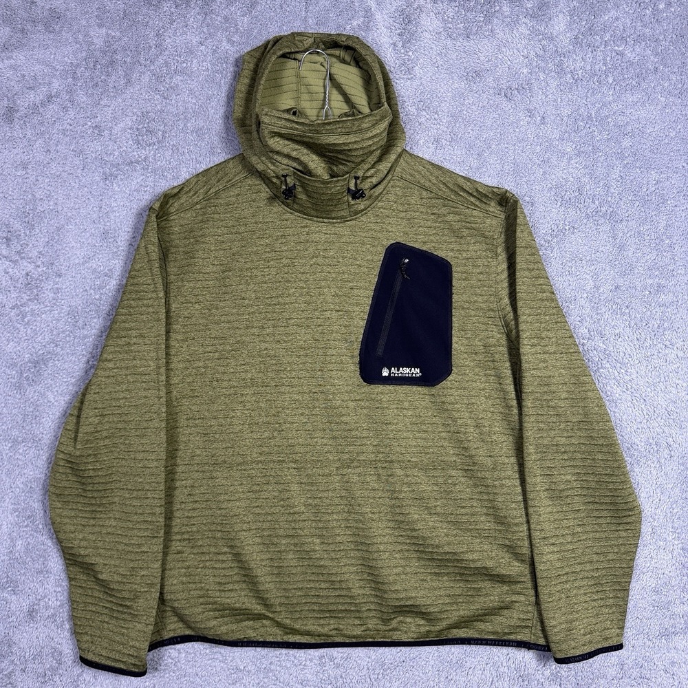 Alaskan Hardgear Hoodie Men 2XL XXL Blackburn Pullover Gaiter Fishing Mask 22923